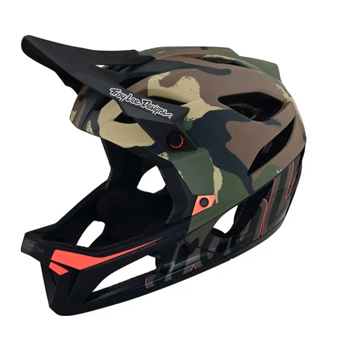 TLD Stage MIPS Signature Helmet - Camo Army Green