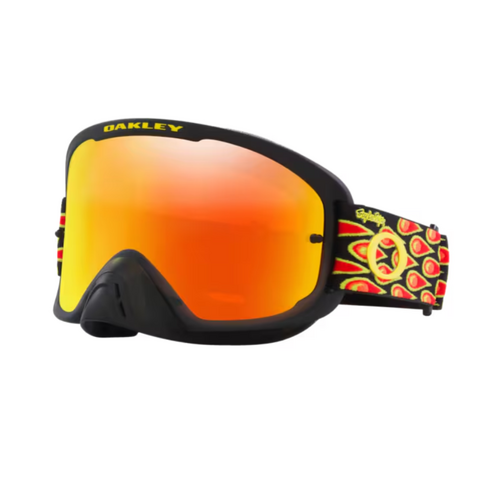 Oakley O-Frame 2.0 PRO TLD Speed Bubbles Black (Fire Iridium Lens) Goggles