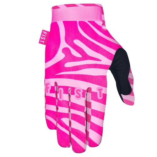 Fist Caroline Buchanan Pink Zebra Gloves